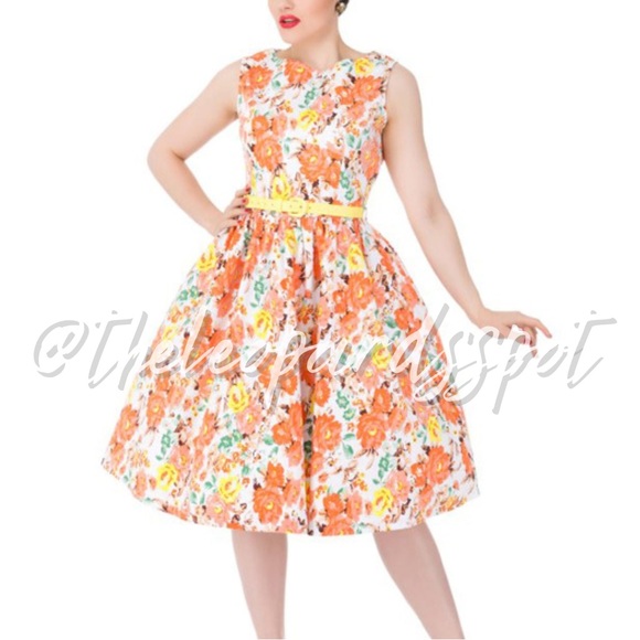 Audrey Edinburgh Lindy Bop Swing Dress Bonfire Fireworks City Dress main image 0